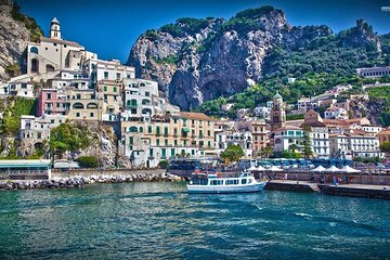 One Day Pompeii and Amalfi Guided Tour from Naples