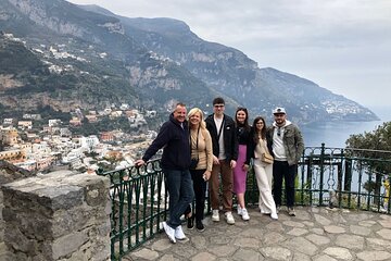 Amalfi Coast Shared Tour from Naples Port (Max 8 Guests)
