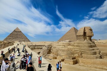 Full-Day Tour in Giza Pyramids and Sphinx (Small group)