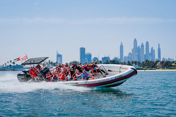 90 Minutes Speedboat Tour Dubai : Marina, Atlantis, The Palm and Burj Al Arab