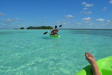 Bacalar Seven Color Lagoon and Kayak Adventure from Costa Maya