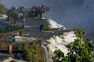 Airport Cataratas IGU Pick-Up & Iguassu Falls Brazilian Side & Bird Park 