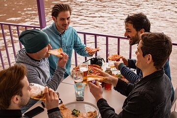 Pizza & Beer Downtown Budapest Cruise