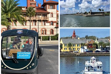 St Augustine Boat and Golf Cart Tour