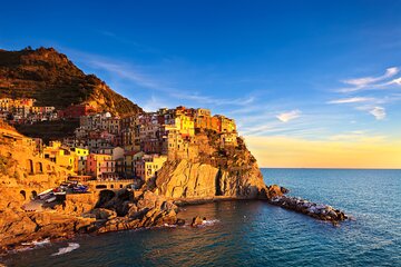 Cinque Terre Sunset Boat Tour on a Traditional Wooden Gozzo