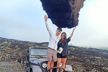 Batur Volcano Black Lava Day Adventure With 4 x 4 Jeep 