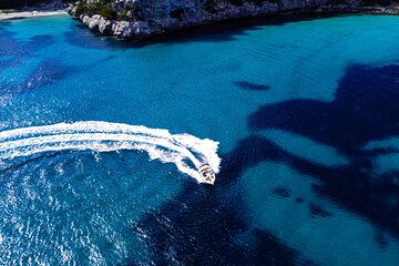 Boat trip in the Authentic Blue of the South of Menorca
