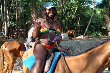 Horseback riding, Blue hole or Dunn's River Combo