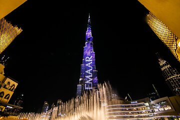 Red dunes desert safari with dubai fountain show