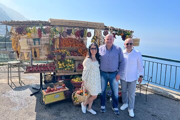 Amalfi Coast Private Day Tour with English speaking driver