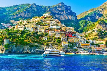 Amalfi Coast and Positano Day Trip from Rome with Coastal Cruise