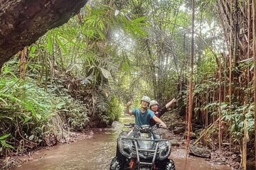 Ubud ATV Quad Bike With Rafting-Snorkeling, Waterfall Optional