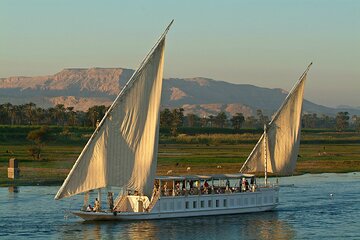 4 Nights Dahabeya Nile Cruise from Luxor to Aswan with Balloon 