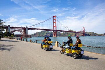 Wharf to Golden Gate Bridge - GoRide Electric Scooter Rentals