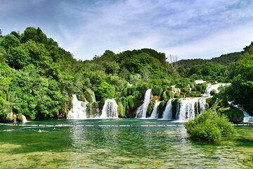 Krka Waterfalls and Zadar Old Town Tour from Cruise Ship Port