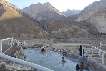 Full Day Hot Springs and Picnic Cajon del Maipo From Valparaiso