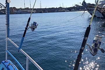 3-Hour Kos Island Fishing Trip with Greek Family 