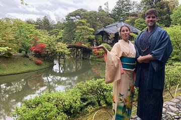 Visiting to Katsura Imperial villa and tea ceremony experience