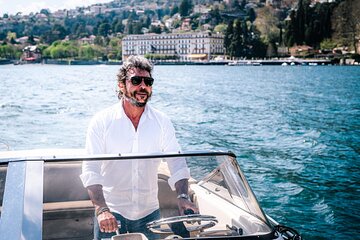 Private Boat Tour with Open Bar Lake Como 7 Pax