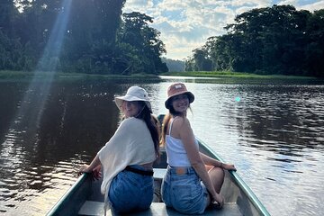 3-hour canoe tour through Tortuguero National Park