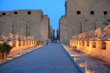 Private Sound and Light Show at Karnak Temple in Luxor