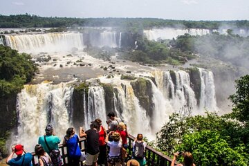 Argentine and Brazil Falls Private Tour with Fast-track Tickets 