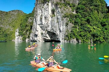 3-Day Bai Tu Long Cruise: Halong bay, Kayak, Meals, Cave, Beach -All Inclusive