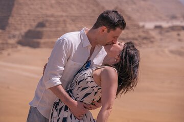 Giza pyramids with professional photography 