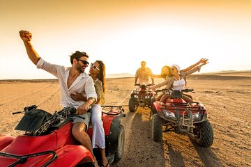 Agafay Desert Delights: Quad Biking, Camel Riding, Dinner Show