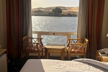 Amazing 3 Night Nile Cruise Aswan to Luxor including Balloon By Plane from Cairo