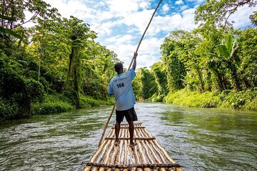 Full Day Martha Brae Rafting & Luminous Lagoon Tour with Dinner