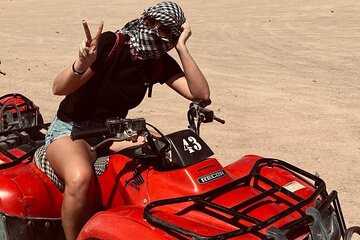 Private ATV Quad and Camel Ride with Transfer from Hurghada