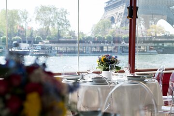 Paris Theo Boat Seine River Italian Trattoria Style Dinner Cruise