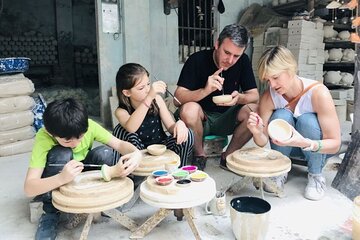 Private Tour Hanoi City And Bat Trang Ceramic; Join Pottery Class