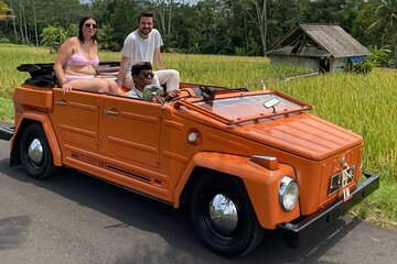 Exploring Kintamani with VW Safari Open Car