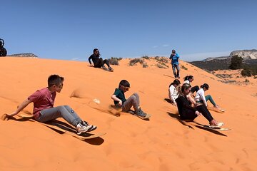 Peek-a-boo Slot Canyon Tour and Sandboarding UTV Adventure 