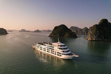 All inclusive Ambassador Cruise Halong Day Explore Sung Sot Cave 