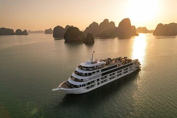 Ambassador Dinner Cruise with Live Music, Firework and Luxe