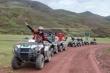  Rainbow Mountain With ATV's - No Need to Get Up Early!