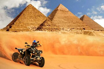 Giza Adventure: Pyramids, ATV, Camel, Shopping & Dinner Show