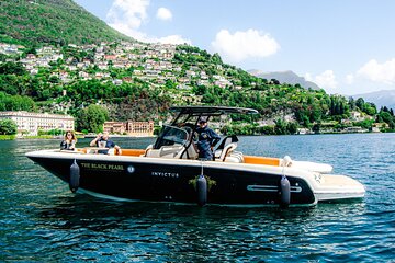 1H Private Cruise Lake Como Tender Yacht Invictus 9 Pax