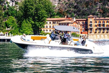 4H Private Cruise Lake Como Tender yacht Invictus 9 Pax