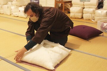 Lets Make a Zabuton Try Cotton Stuffing with Futon Craftsman 