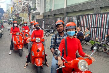  Beautiful Female Riders Vespa Red River Countryside Tour 5 Hours