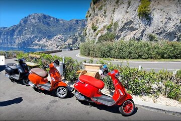 Vespa Rental to visit Sorrento, Amalfi Coast, Positano and more