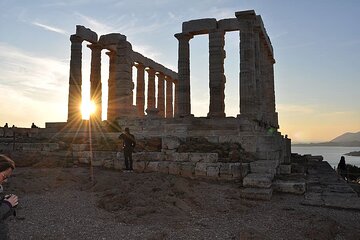 Sounio Sunset View via the Athenian Riviera touring experience