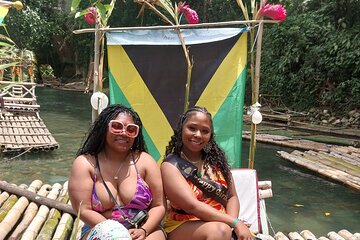 Private Bamboo River Raft with Limestone Massage in Montego Bay