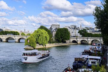 Seine River Guided Cruise with Snack Options by Vedettes de Paris