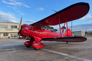 First Mate Open Cockpit Biplane Ride in Galveston