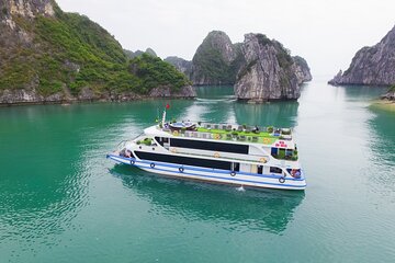 Halong Bay Full-Day Trip with Bamboo boat or Kayaking